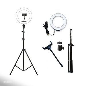 СЕЛФИ ЛАМПА КОЛЬЦЕВАЯ 30 см LED инстаграм(SELFIE LAMPAS) (3 фото из 5)