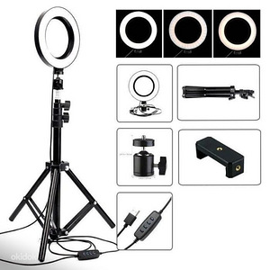 СЕЛФИ ЛАМПА КОЛЬЦЕВАЯ 30 см LED инстаграм(SELFIE LAMPAS) (5 фото из 5)