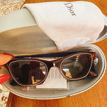 DIOR saulesbrilles ar Swarovski (ORIGINAL)