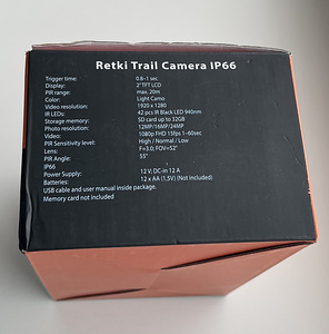 Retki kamera IP66 1080p Full HD 15 fps (2 foto / 4)