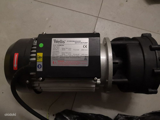 Насос для гидромассажной ванны Wellis ACM0394