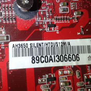 Videokaart/graafikakaart ASUS AH3650 SILENT/HTDI AGP 8x