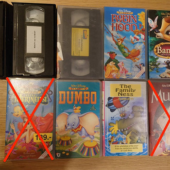 VHS multifilmid/cartoons (inglise keeles/English)