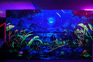 Fluorescējoša UV krāsa Noxton dekorēšanai (1 foto no 3)