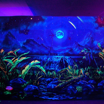 Fluorescējoša UV krāsa Noxton dekorēšanai
