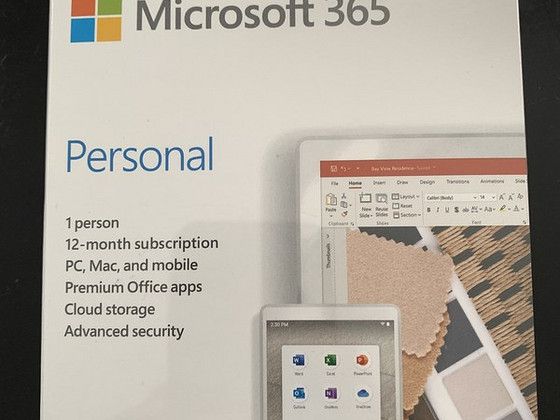 Microsoft 365 Personal 12 месяцев