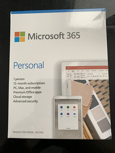 Microsoft 365 Personal 12 месяцев (1 фото из 2)