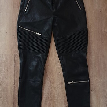 Кожаные штаны Zara