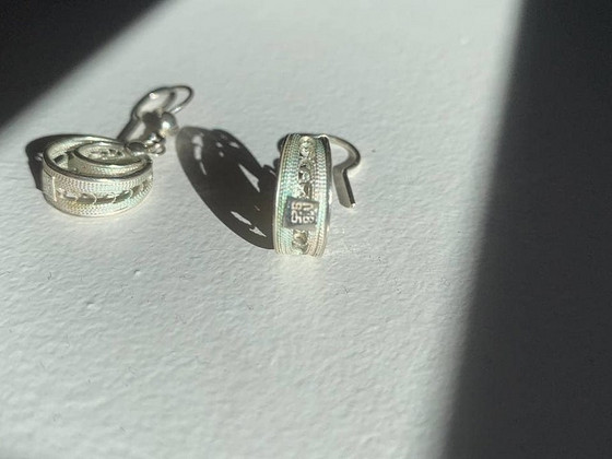 Серьги серебро