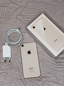 iPhone 8 gold, 64GB (2 foto / 2)