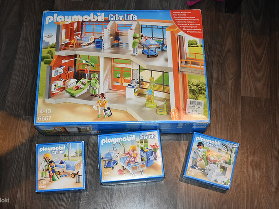 Playmobil больница и палаты