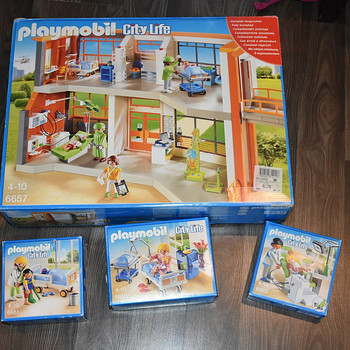 Playmobil haigla ja toad