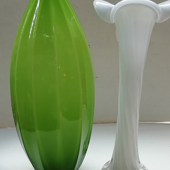Disainer roheline vaas 30 cm
