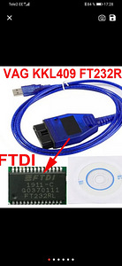VAG COM KKL 409.1 FTDI+HEX V2 23.3.Delphi DS150+ELM 327 V1.5 (1 фото из 10)