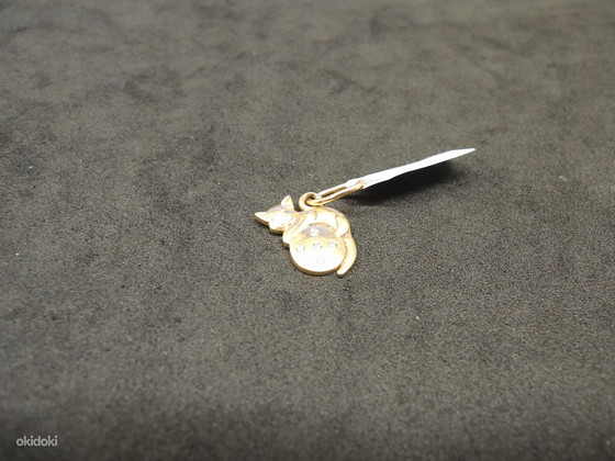 Kuld ripats teemantidega 585 proov (№L737)