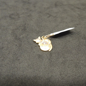 Kuld ripats teemantidega 585 proov (№L737)