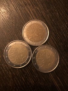 2-euro Soome 2010 Juubelimünt 3tk Finnish Currency 150 years (1 foto / 1)