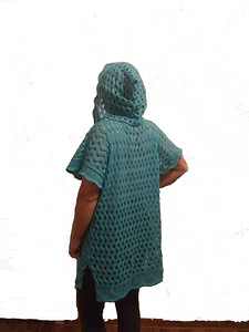 Suvine kapuutsiga ažura tuunika. (2 foto / 2)
