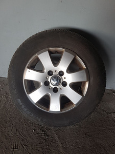 Оригинальные диски,vw t5,t6 4шт.резина мишелин,пробег 5000км (3 фото из 3)