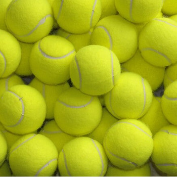 Müün tennisepalle lahtiselt (umbes 80 tükki)