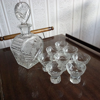 Lorup хрусталь антиквариат