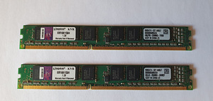 Kingston 2 x 4GB 1600MHz PC3-12800 DDR3 RAM (1 foto / 2)