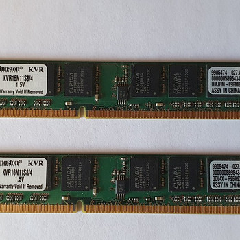Kingston 2 x 4GB 1600MHz PC3-12800 DDR3 RAM