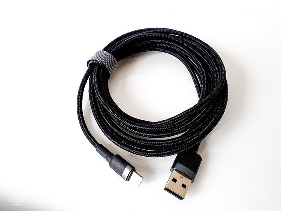 Ladēšanas kabeļi Samsung, iPhone, Huawei 1-5 m