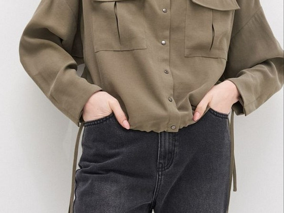 Рубашки с карманами oversize