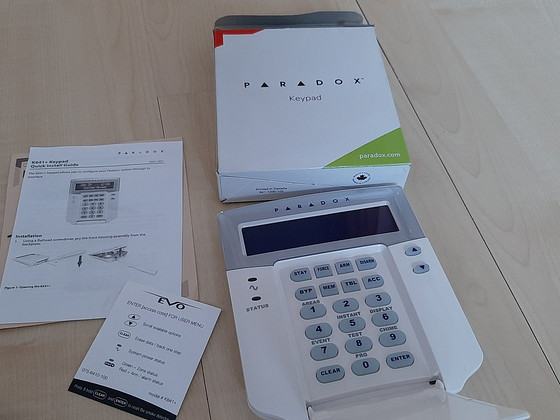 Paradox K641 LCD klaviatuur