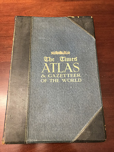 The Times Atlas & Gazetteer Of The World, 1922 год (1 фото из 6)