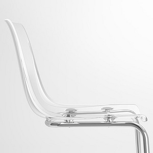 НОВЫЙ стол IKEA DOCKSTA + НОВЫЕ стулья IKEA TOBIAS (6 фото из 10)