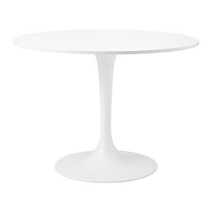 НОВЫЙ стол IKEA DOCKSTA + НОВЫЕ стулья IKEA TOBIAS (4 фото из 10)