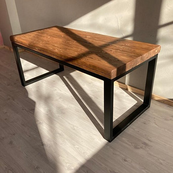 Loft stiilis köögilaud