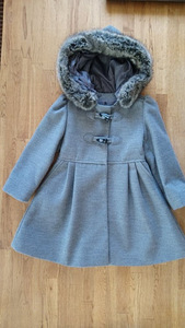 Mothercare kevad/sügis mantel tüdrukule, suurus 2-3 aastat (4 foto / 7)