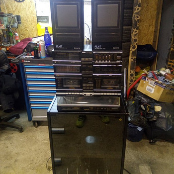 Sanyo ja 6100 Architect retro komplekt