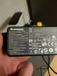 Lenovo toiteplokk 65w 20v 3,25a (2 foto / 2)