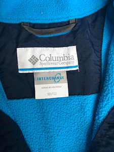 Флисовая куртка для мальчика Columbia,, размер 10-12. (2 фото из 3)