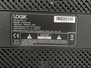 Logik 29 "светодиодный HD-телевизор (6 фото из 6)