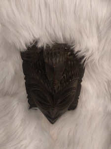 Aafrikast pärit mask täispuidust (2 foto / 2)