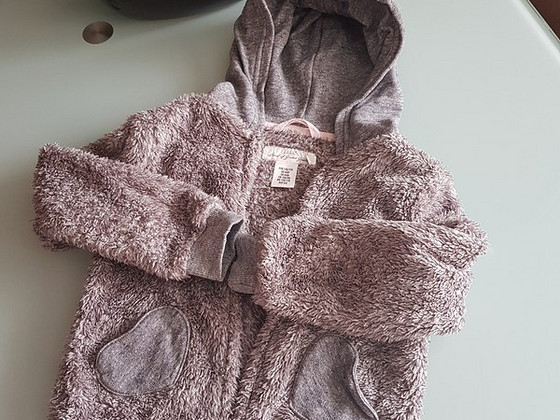 H&M теплая кофта р.110/116