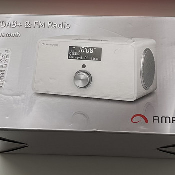 Amadeus DAB/DAB+ & FM Radio with Bluetooth , White