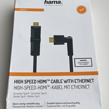 Hama High Speed HDMI Cable With Ethernet 3m