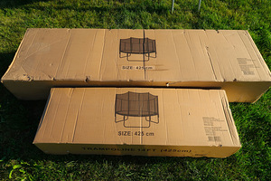 Batuut 427 sm + kaitsevõrk + redel 14ft (4.25 m) (10 foto / 10)