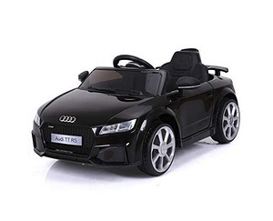 Детский черный электромобиль AUDI TT RS 12V (1 фото из 3)