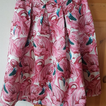 Uus flamingo mustriga seelik s M ja XL (vaata mõõte)
