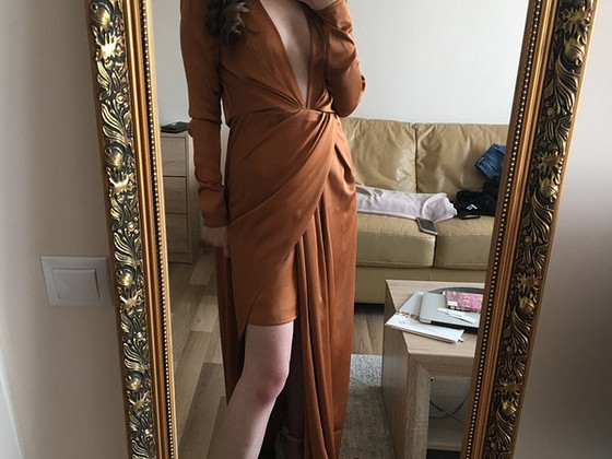 Длинное платье в пол