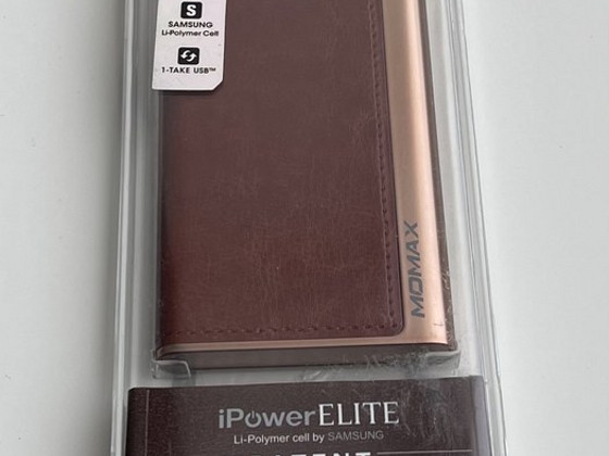 Momax iPower Elite External Battery 5000mAh Brown/Blue