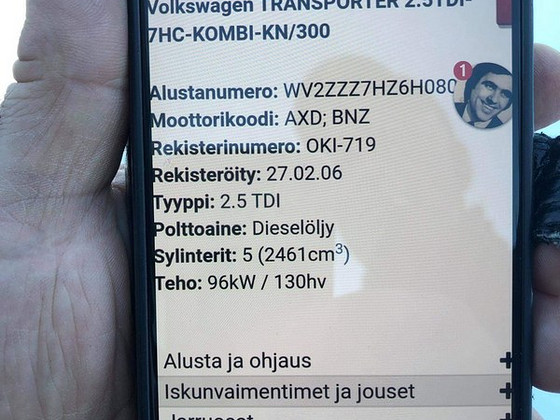Müüa VW T5 Mootor 2,5 TDI 96kw