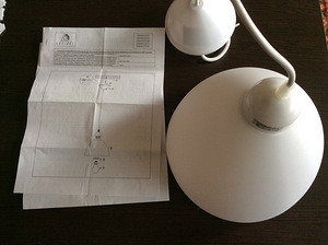 Подвисной потолочный светильник Lucide, до 60 w( led 5,5 w) (1 фото из 3)